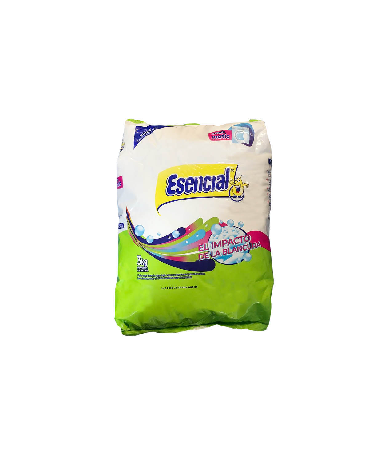 Jabón en Polvo Esencial Matic x 3 Kg